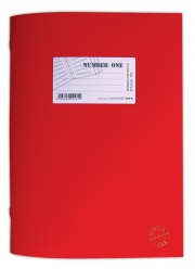 17x25 | Κόκκινο | 50 Φύλλα, Τετράδια - Καρφίτσα - NUMBER ONE PERFORATED 17x25 | Κόκκινο | 50 Φύλλα, Τετράδια - Καρφίτσα - NUMBER ONE PERFORATED